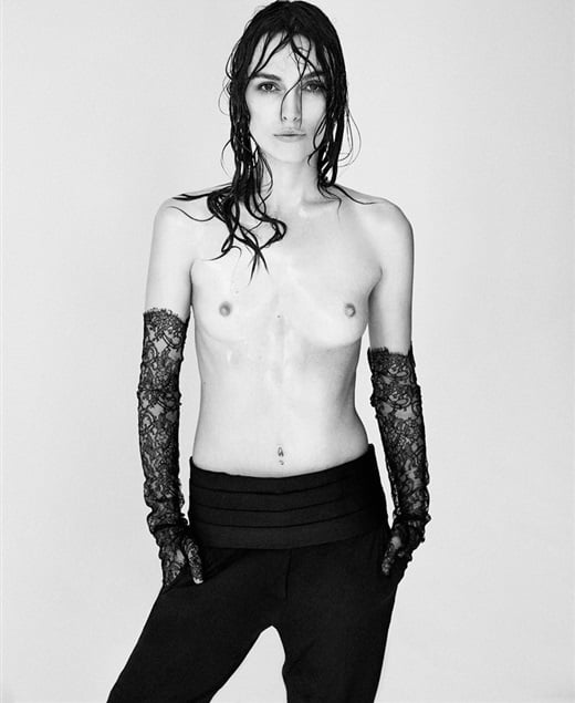 Keira Knightley Poses Topless In Interview Magazine 6549