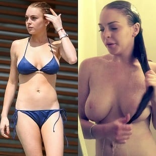 Lindsay Lohan In Her Prime Nudes And Bikini Compilation