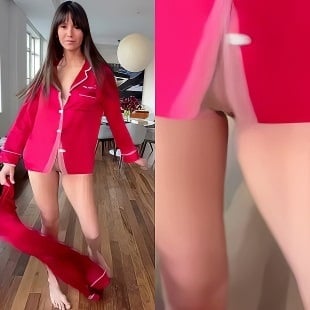 Nina Dobrev Nude Pussy Flash On Tiktok