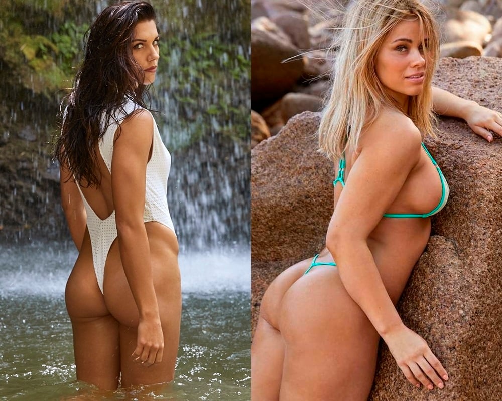 Alex Morgan Paige VanZant ass