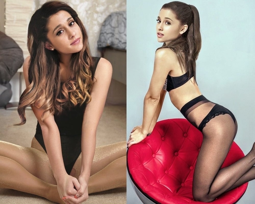 Ariana Grande Pantyhose Photo Shoot