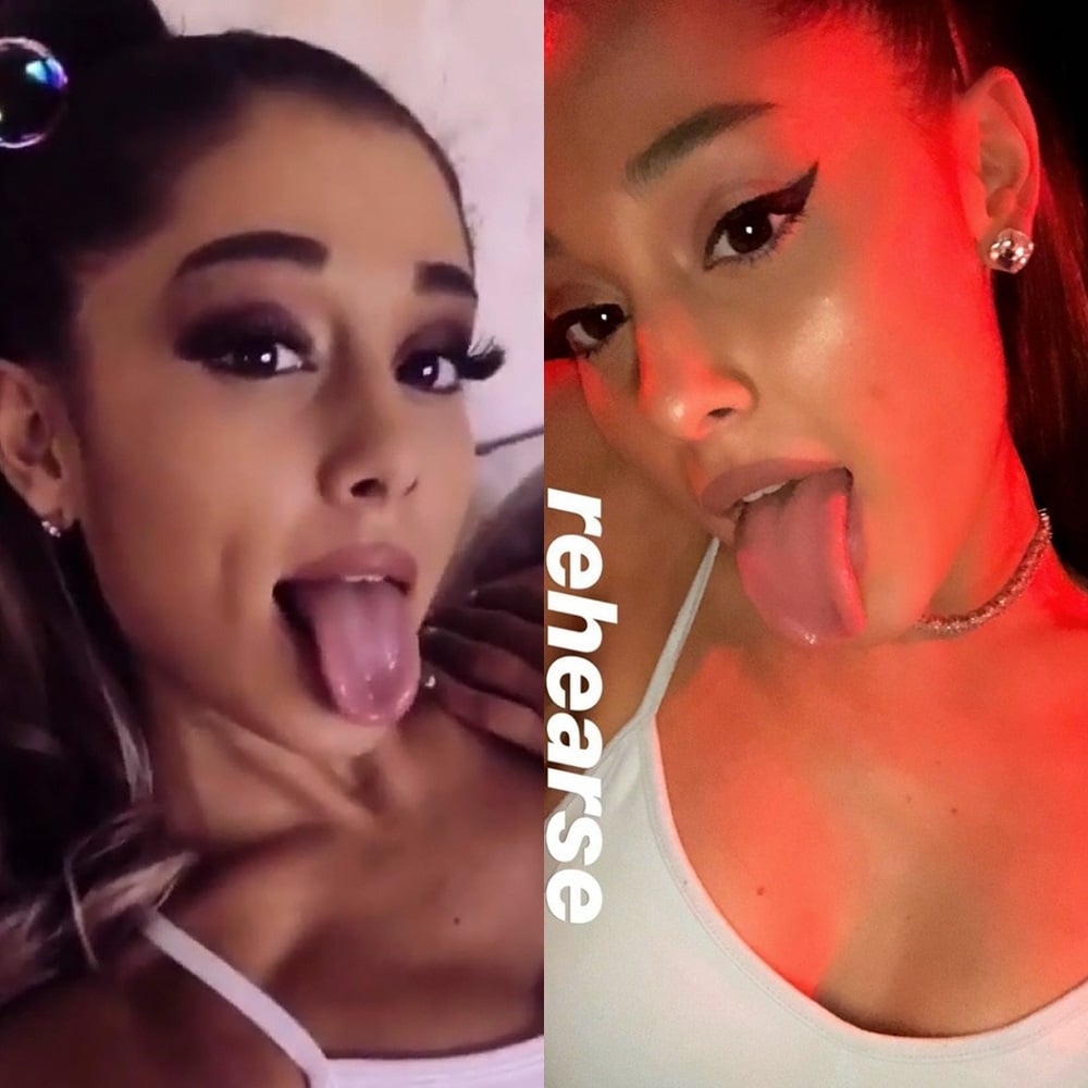 Celebrity Blowjob Lips - Ariana Grande Blowjob Sex Tape Video