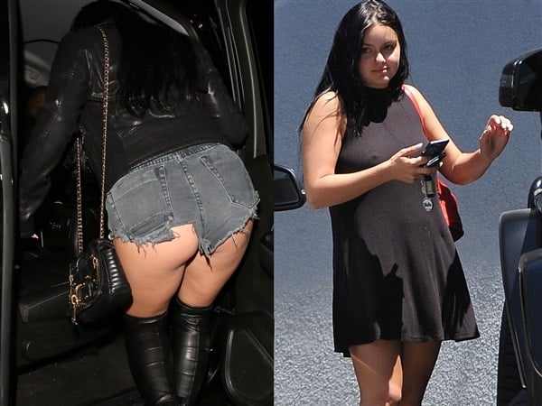 Ariel Winter ass nips