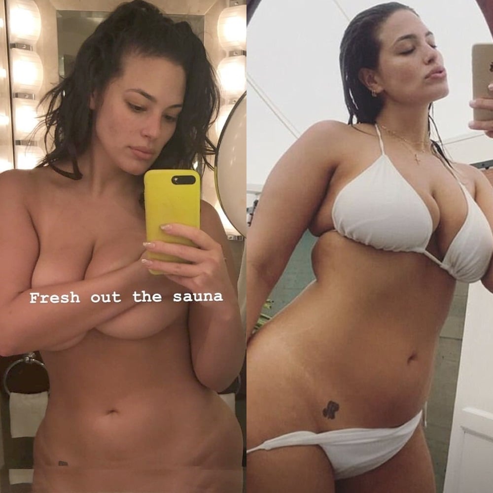 Ashley Graham Nude Tits And Ass Compilation