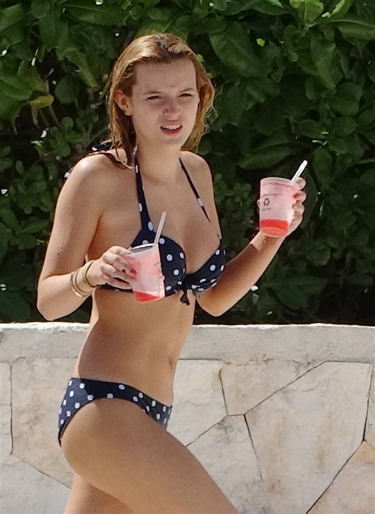 Bella Thorne Bikini And See Thru Vacation Pics And Video