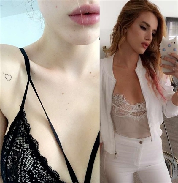 Bella Thorne lace