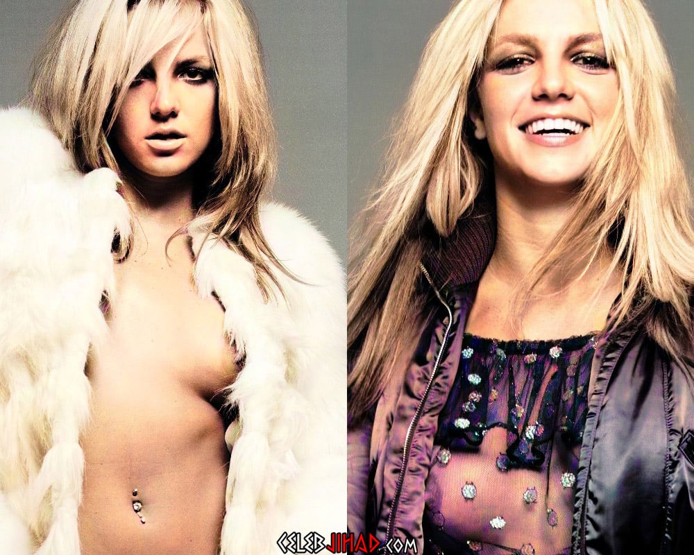 Britney Spears Nude Tit Slip Outtakes Released