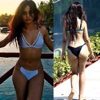 Camila Cabello Flaunts Her Fat Ass In A Thong Bikini