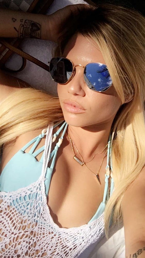 Chanel West Coast Thong Bikini Photos On Snapchat
