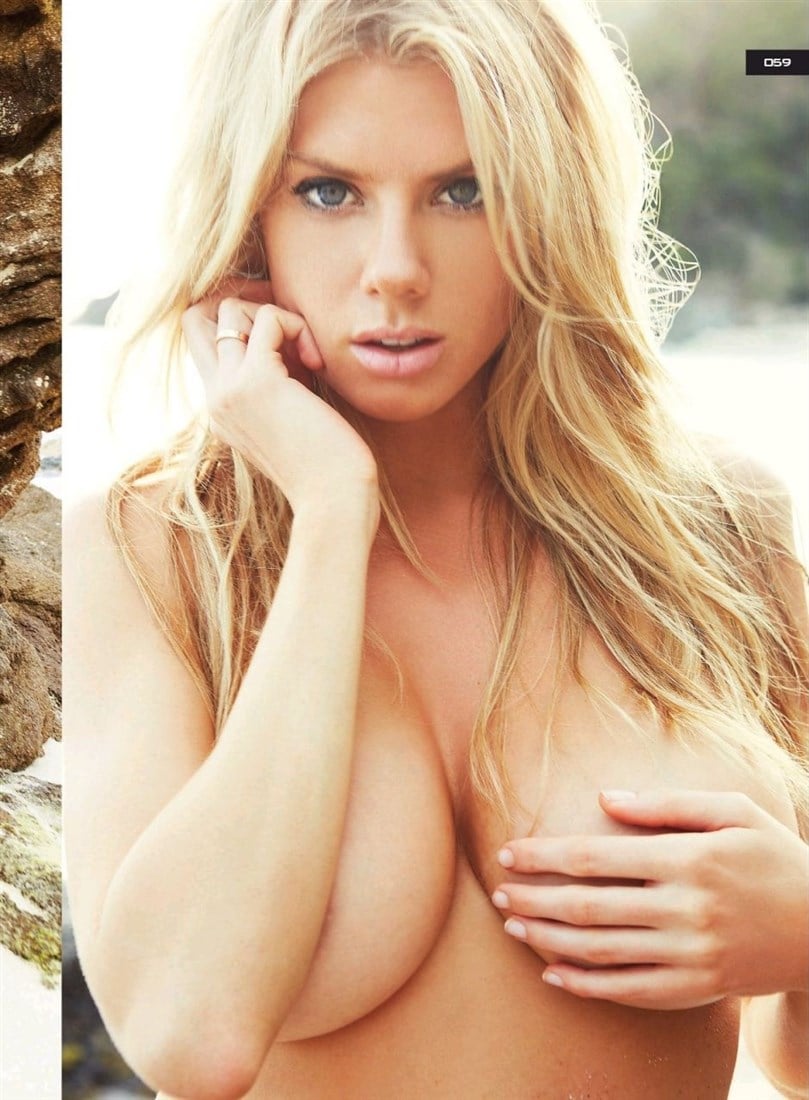 Charlotte McKinney Covered Nude Photo Shoot For The French