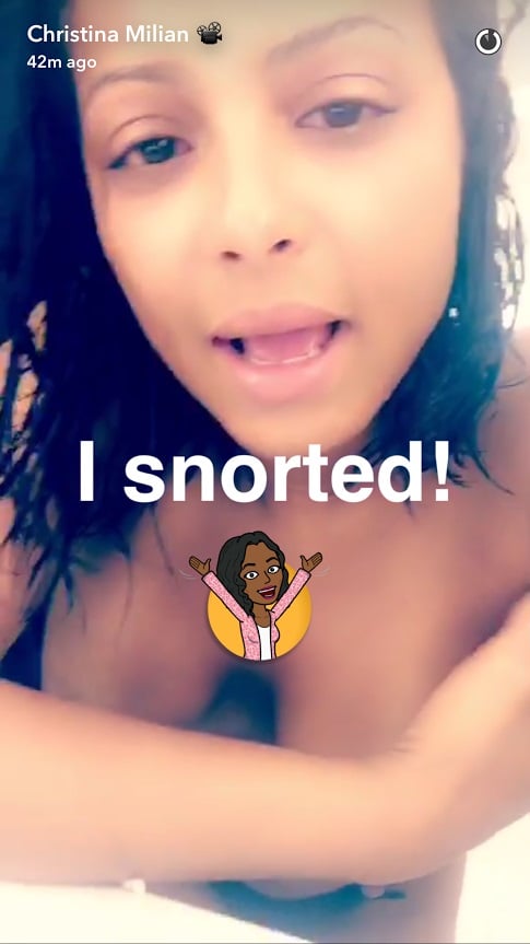 Christina Milian Nude Snapchat Video