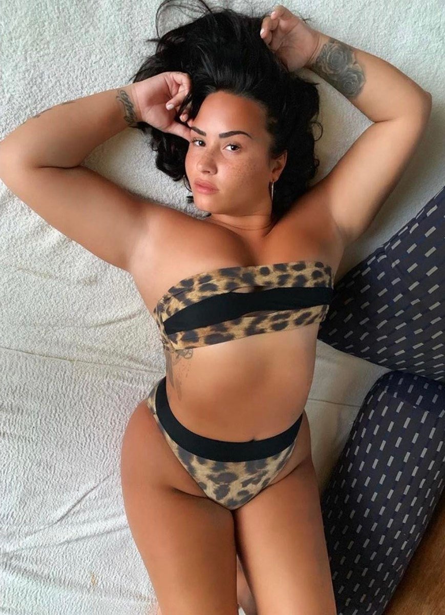 Demi Lovato Fat Ass Bikini Pics