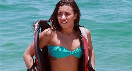 Demi Lovato Bikini Pictures Set A Bad Example