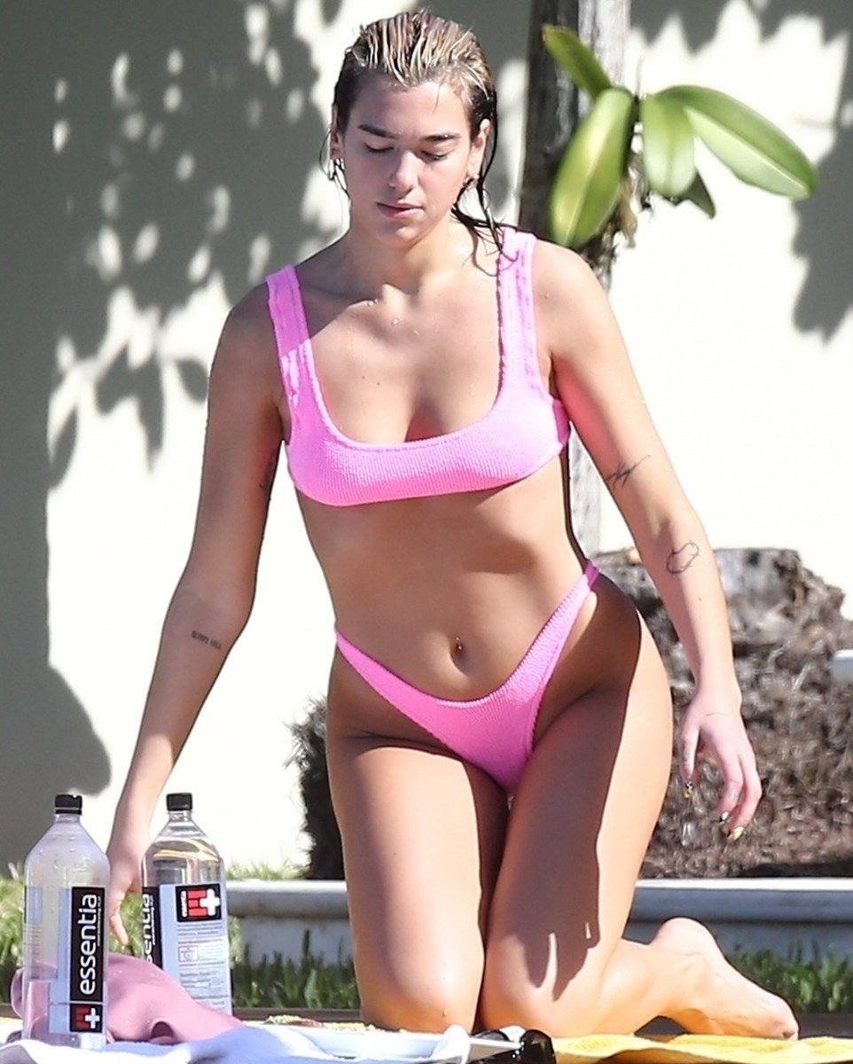Dua Lipa’s Best Thong Bikini Photos From Her Miami Vacation