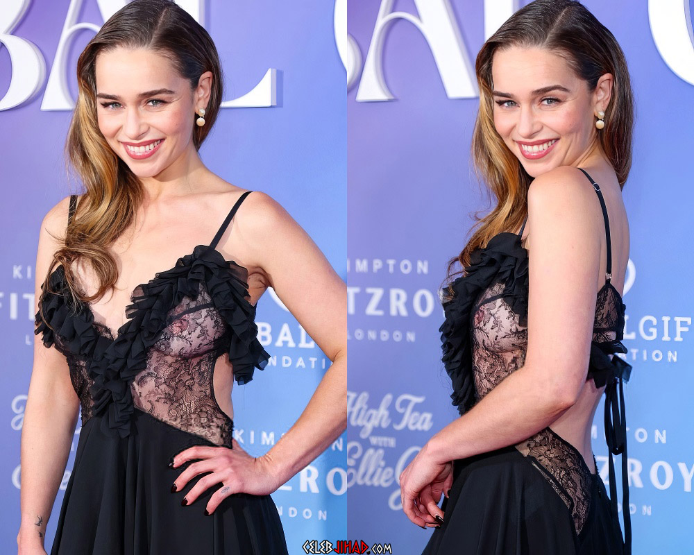 Emilia Clarke nude nips