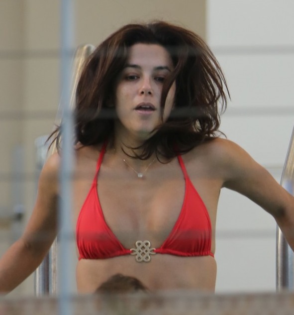 Eva Longoria Bikini Pool Pics In Miami