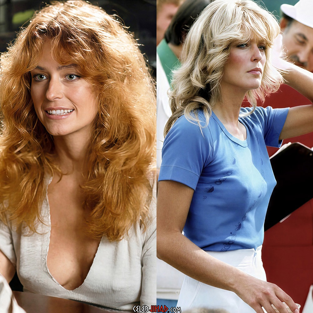Farrah Fawcett nipple pokies