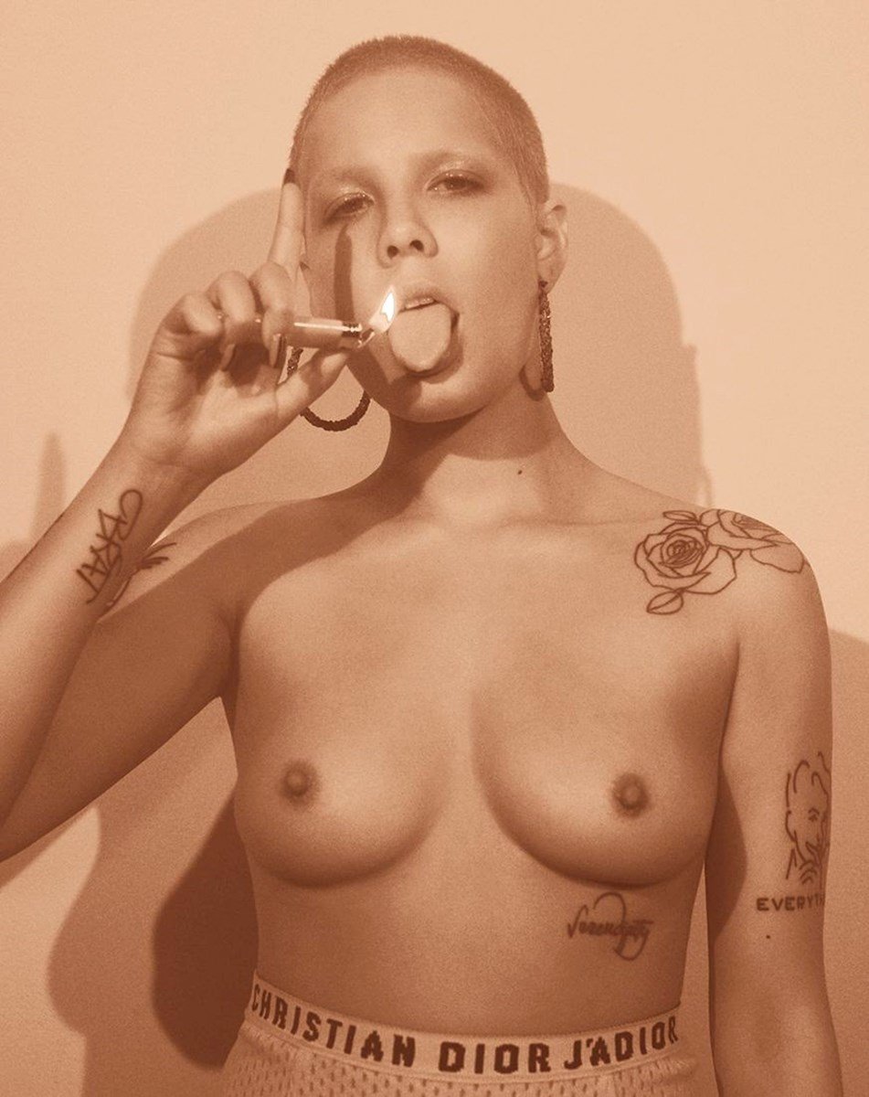 Halsey Nude Photo Shoot For Playboy