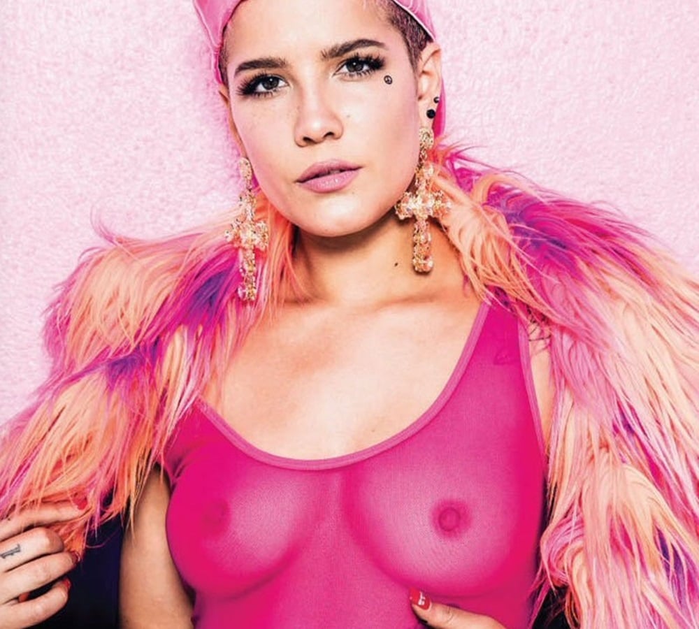 Halsey nude