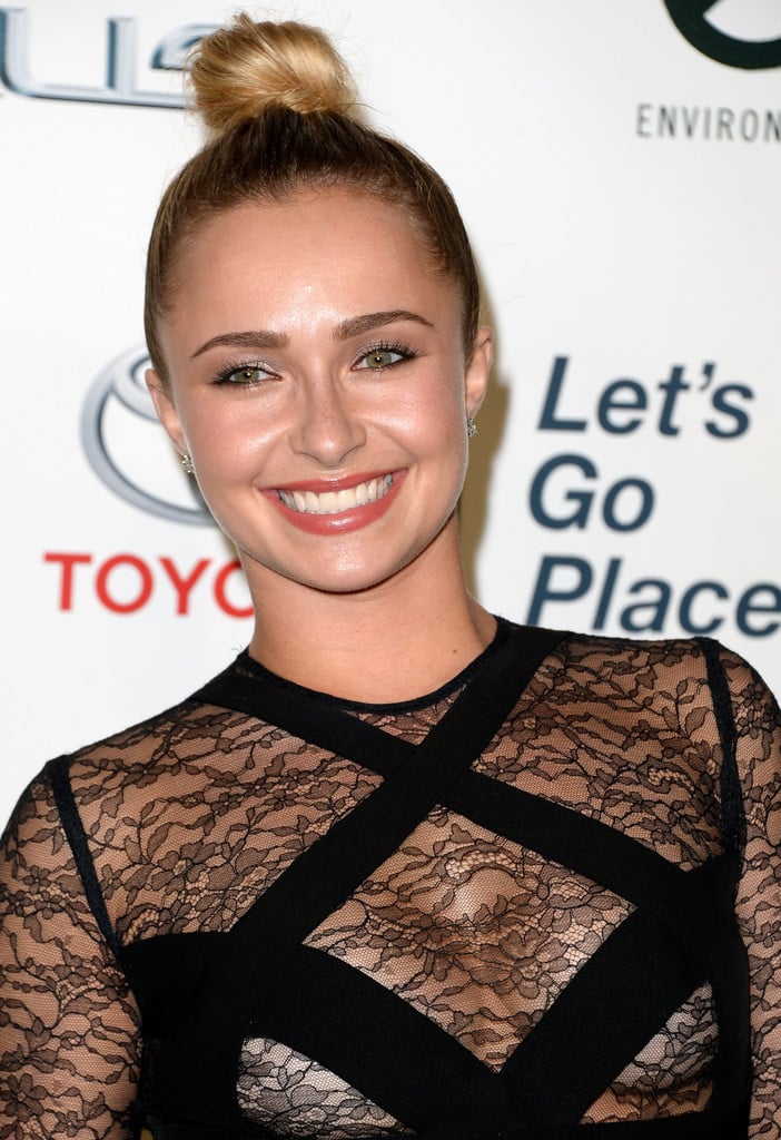 Hayden Panettiere Tapes Her Boobs Down