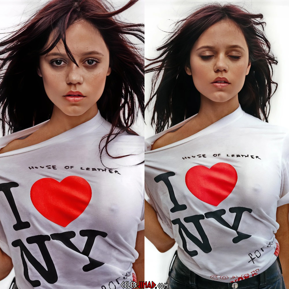 Jenna Ortega nipples