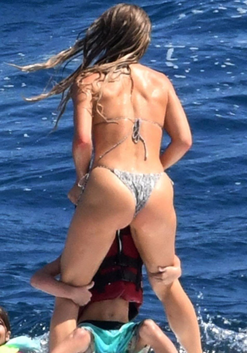 Julianne Hough Nipple Slip And Bare Butt Cheeks Bikini Candids