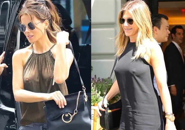 Kate Beckinsale Jennifer Aniston nipples.