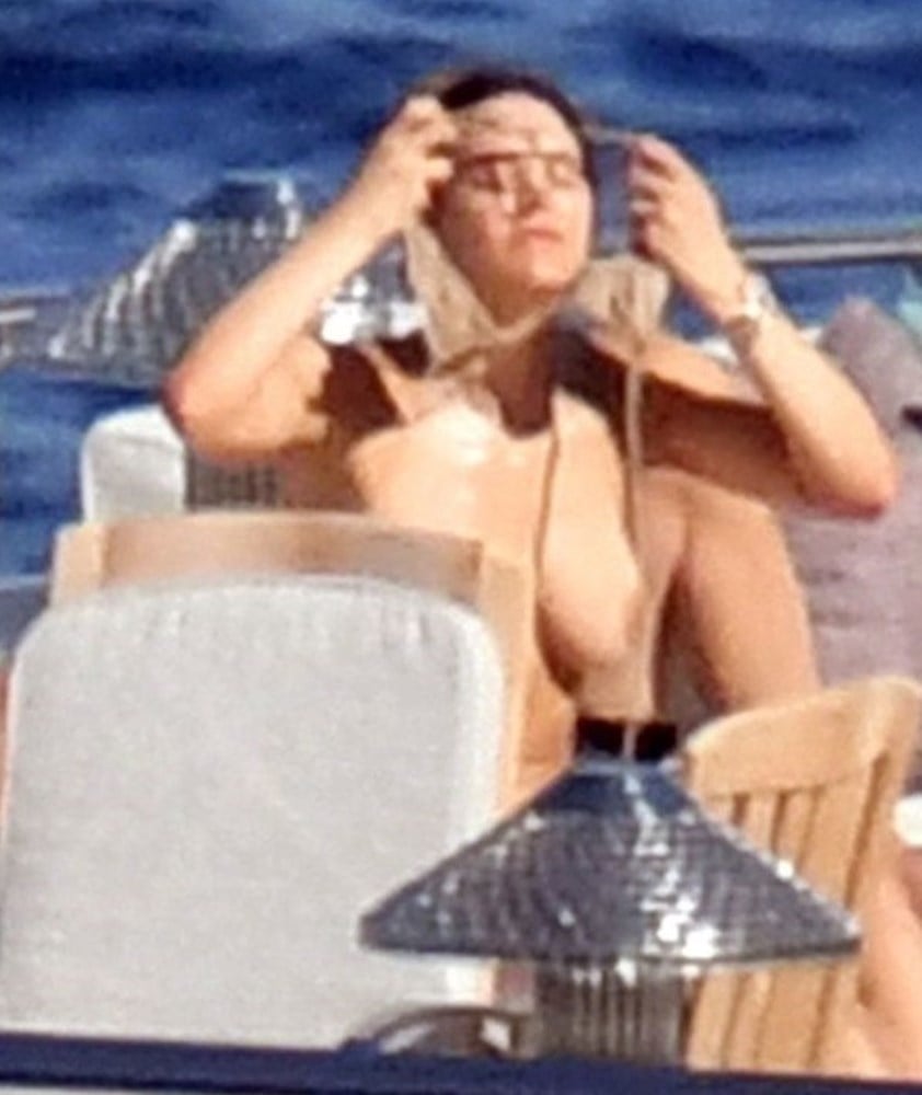 Katharine McPhee Topless Nude Sunbathing