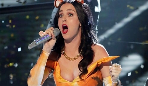 Katy Perry busty tiger