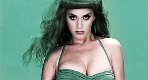 Katy Perry green