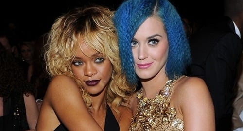 Katy Perry And Rihanna Dyke Out At The Grammys 