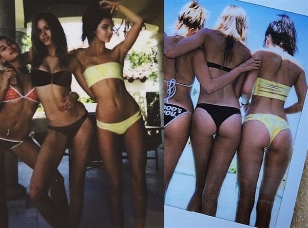 Kendall Jenner thong