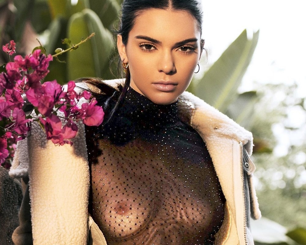 Kendall Jenner Shows Her Boobs Again In A See Thru Top 5945