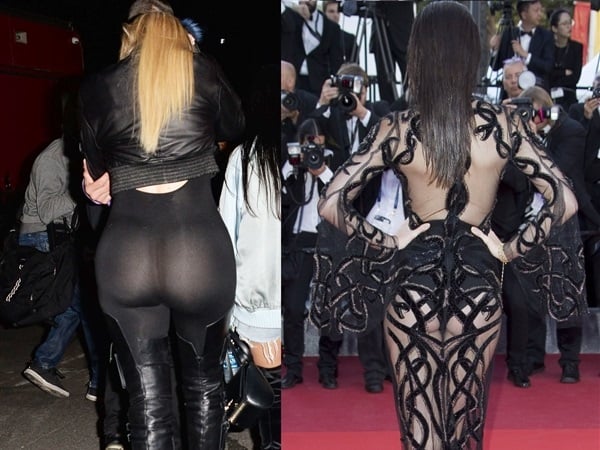 Khloe Kardashian And Kendall Jenner Flaunt Their Ass Cheeks In Public
