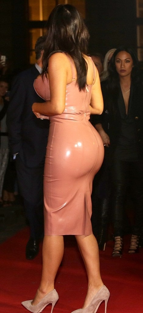Kim Kardashian Wears A Latex Dress, Shares Her Dildo With Sister Kendall