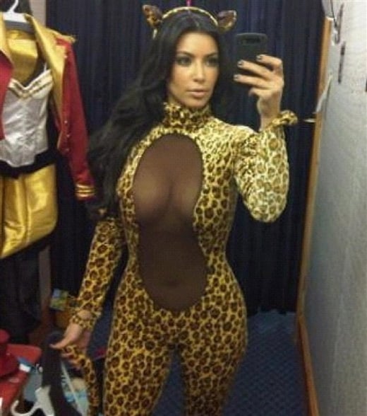 Kim Kardashian selfie