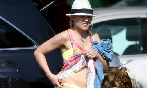 Kristen Bell bikini