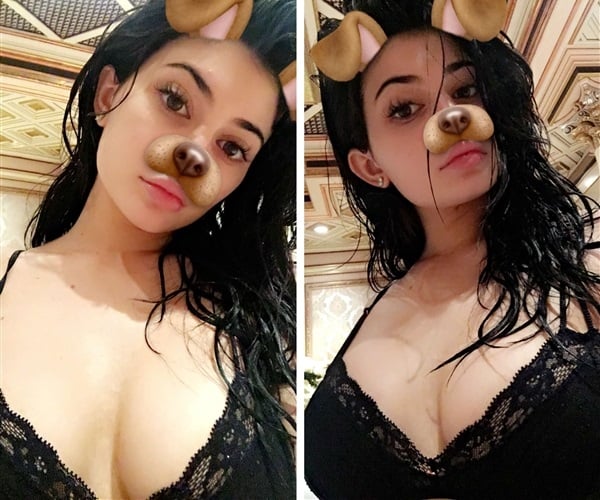 Kylie Jenner bra