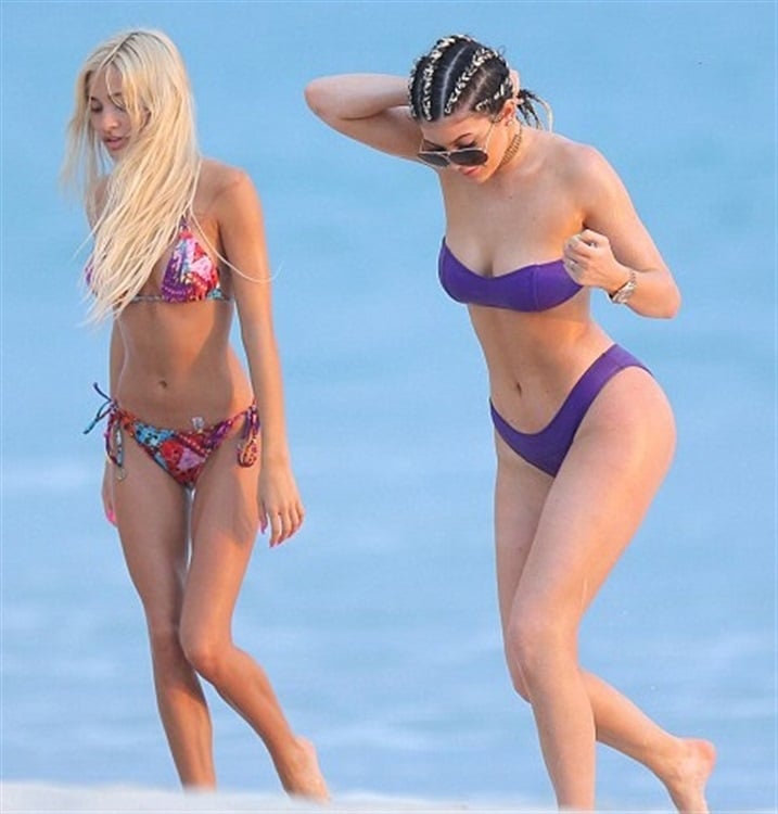 Kylie Jenner’s First Thong Bikini Pics As An Adult
