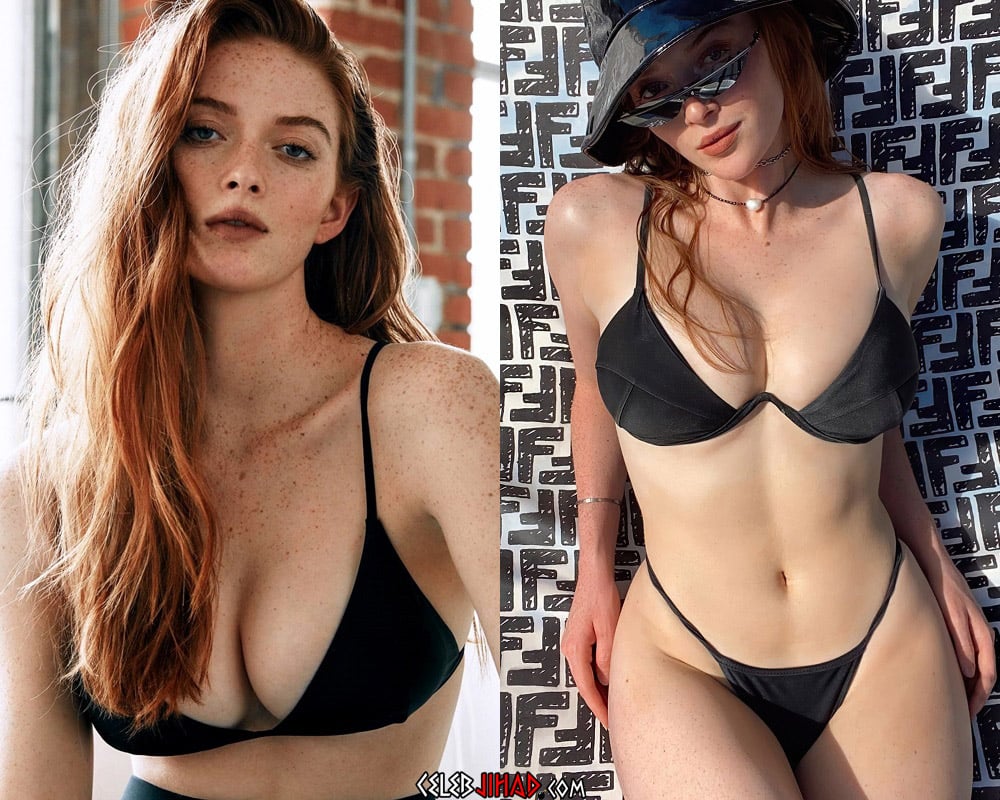 Larsen Thompson bikini boobs