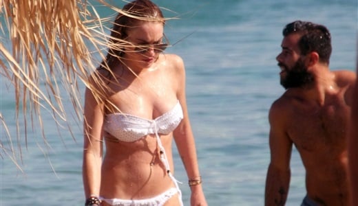 Lindsay Lohan bikini