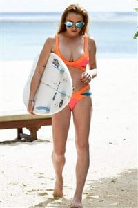 bikini body lohan Lindsay