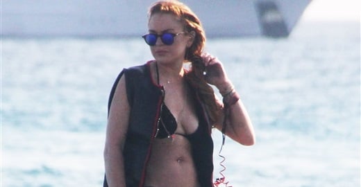 Lindsay Lohan bikini