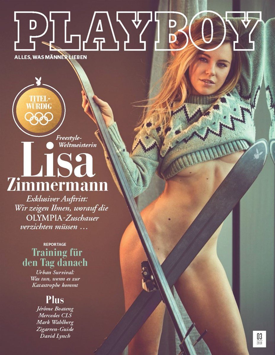 Olympic Skier Lisa Zimmermann Nude For Playboy