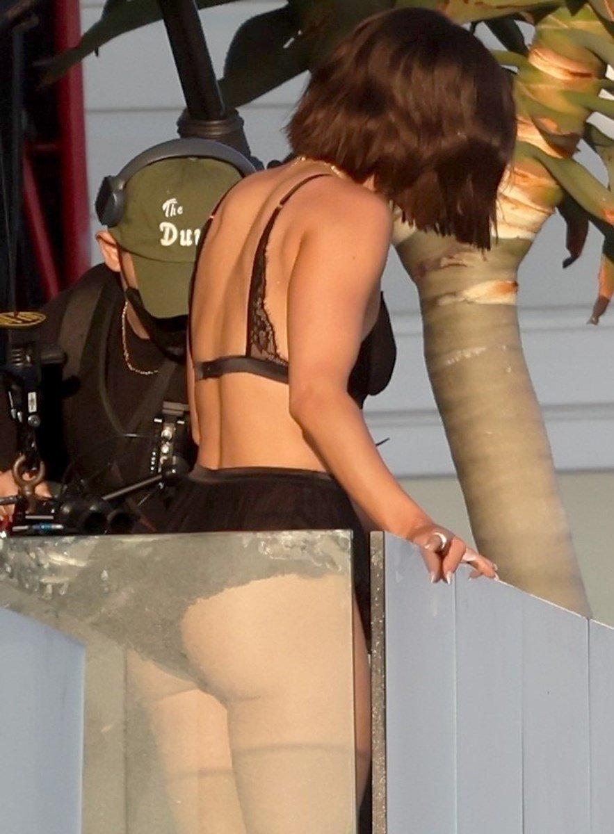 Lucy Hale Lingerie Photo Shoot And BTS Ass Flaunting