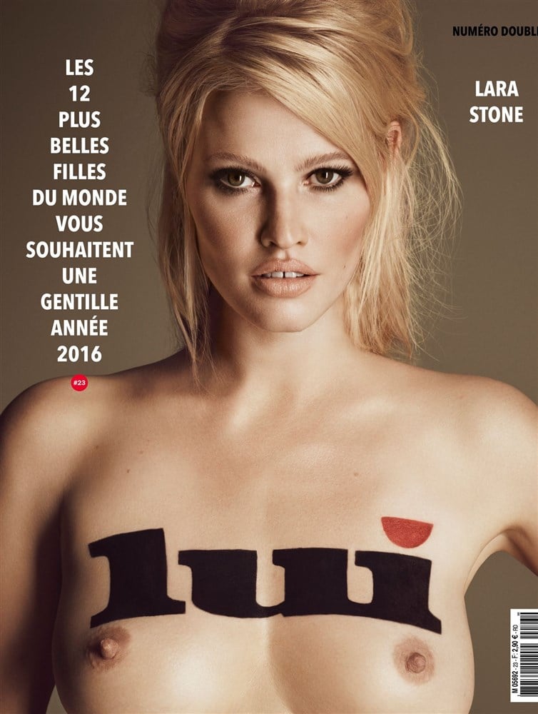 Various Models Nude On The Cover Of Lui Magazine