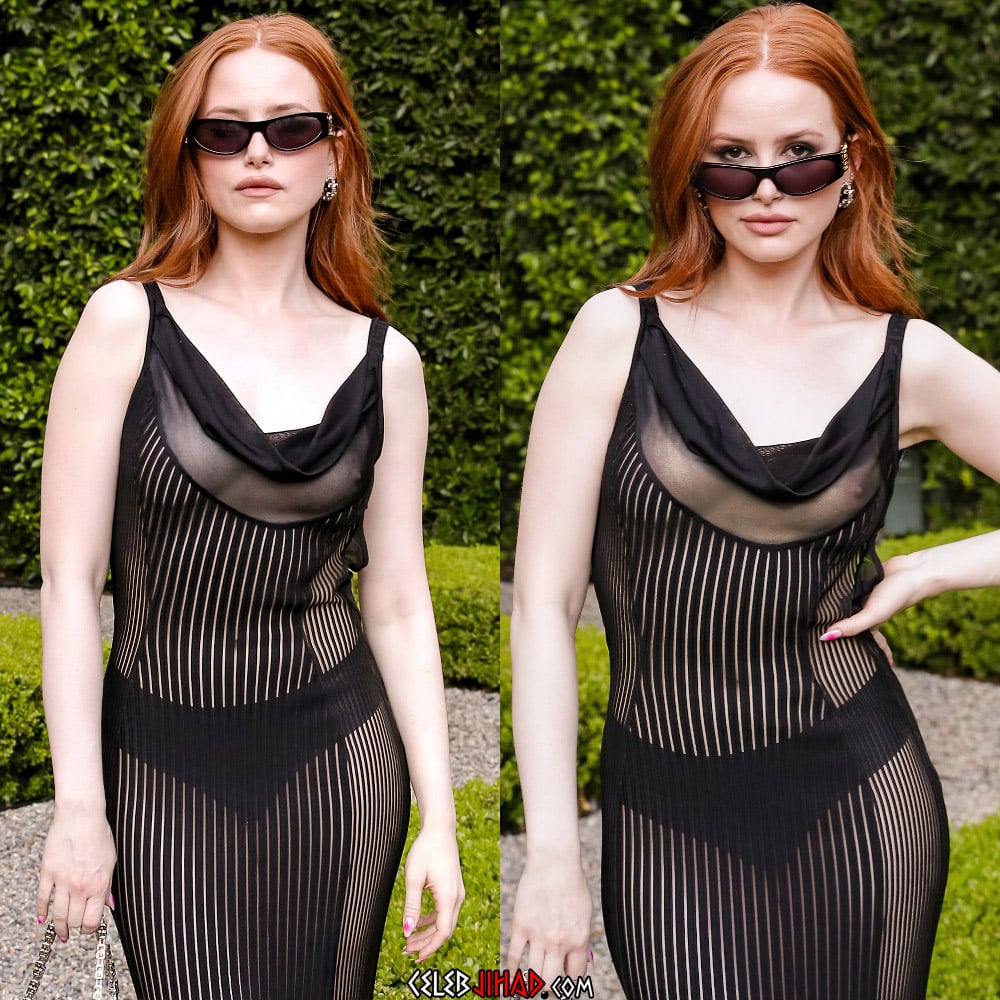 Madelaine Petsch nipple slip