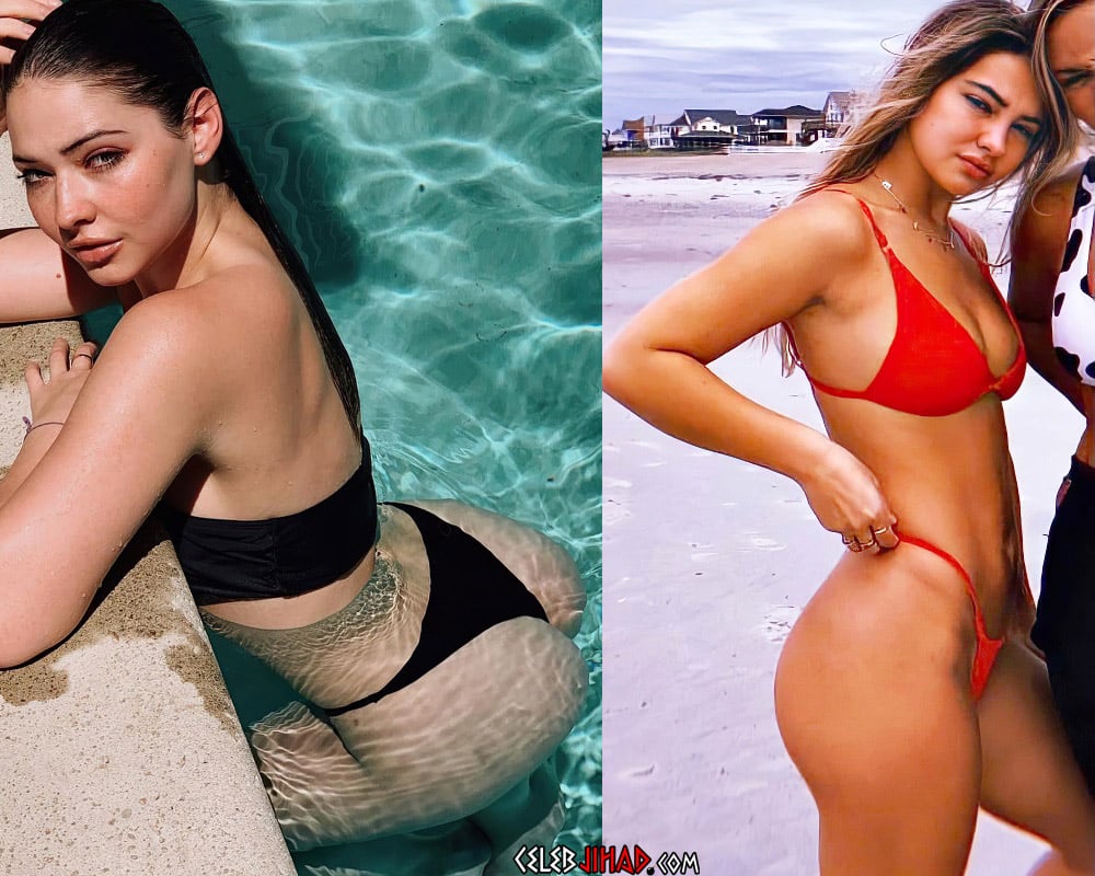 Netflix’s "Outer Banks" star Madelyn Cline shows off her thicc bo...