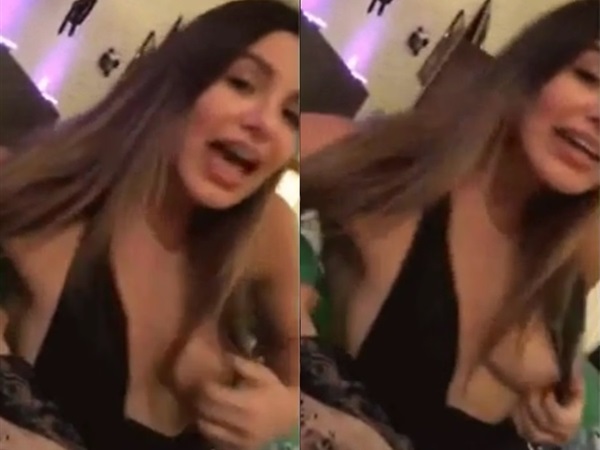 Madison Reed Boob Slip On Snapchat