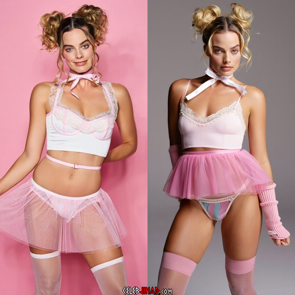 Margot Robbie panties